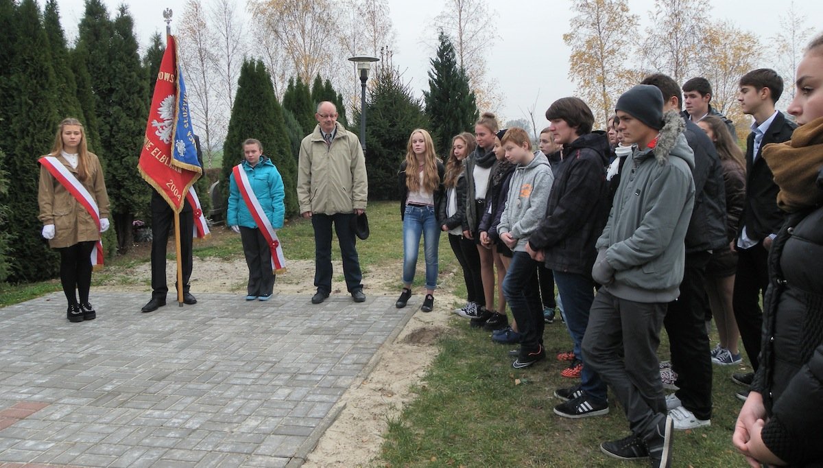 Gimnazjaliści pamiętają o patronach swojej szkoły