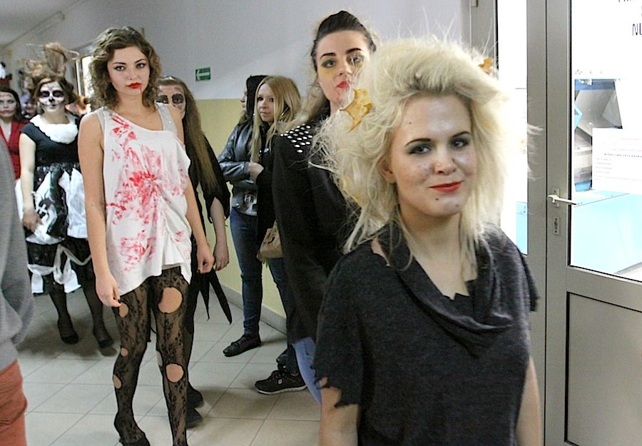 Helloweenowy pokaz mody jakiego jeszcze nie było