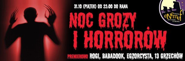Maraton filmów grozy w Multikinie. Czeka pięć wejściówek