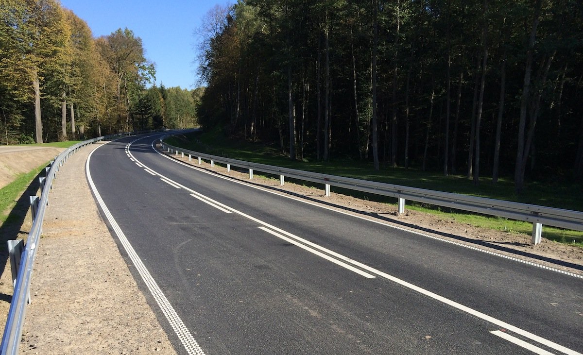 Droga z Pasłęka do Ornety jak nowa. Koszt: 80 mln zł
