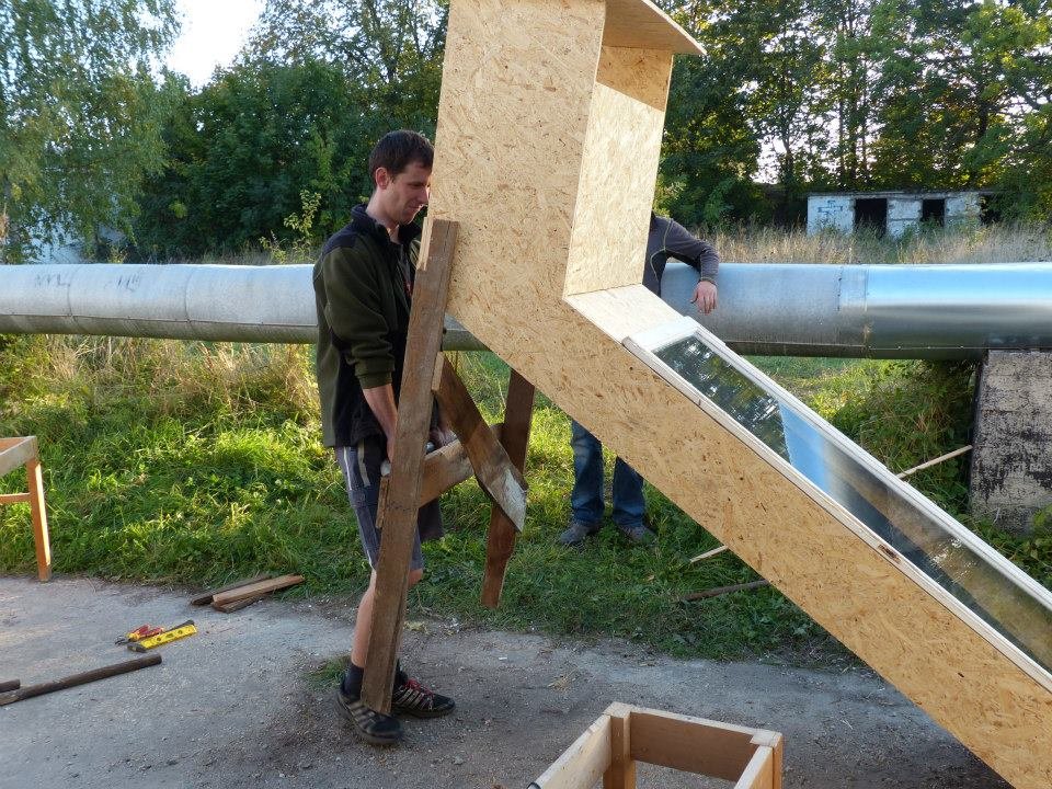 Zbuduj ekologiczny kolektor na wodę