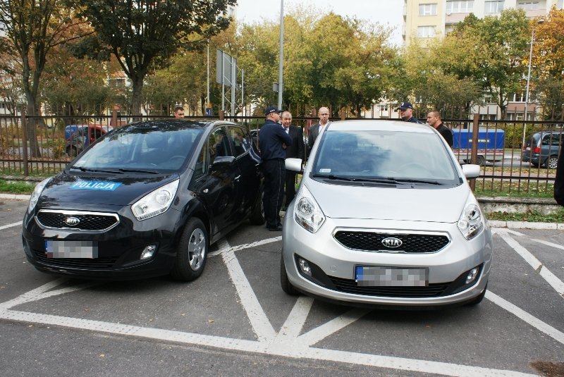 Dwa nowe kia venga dla elbląskich policjantów