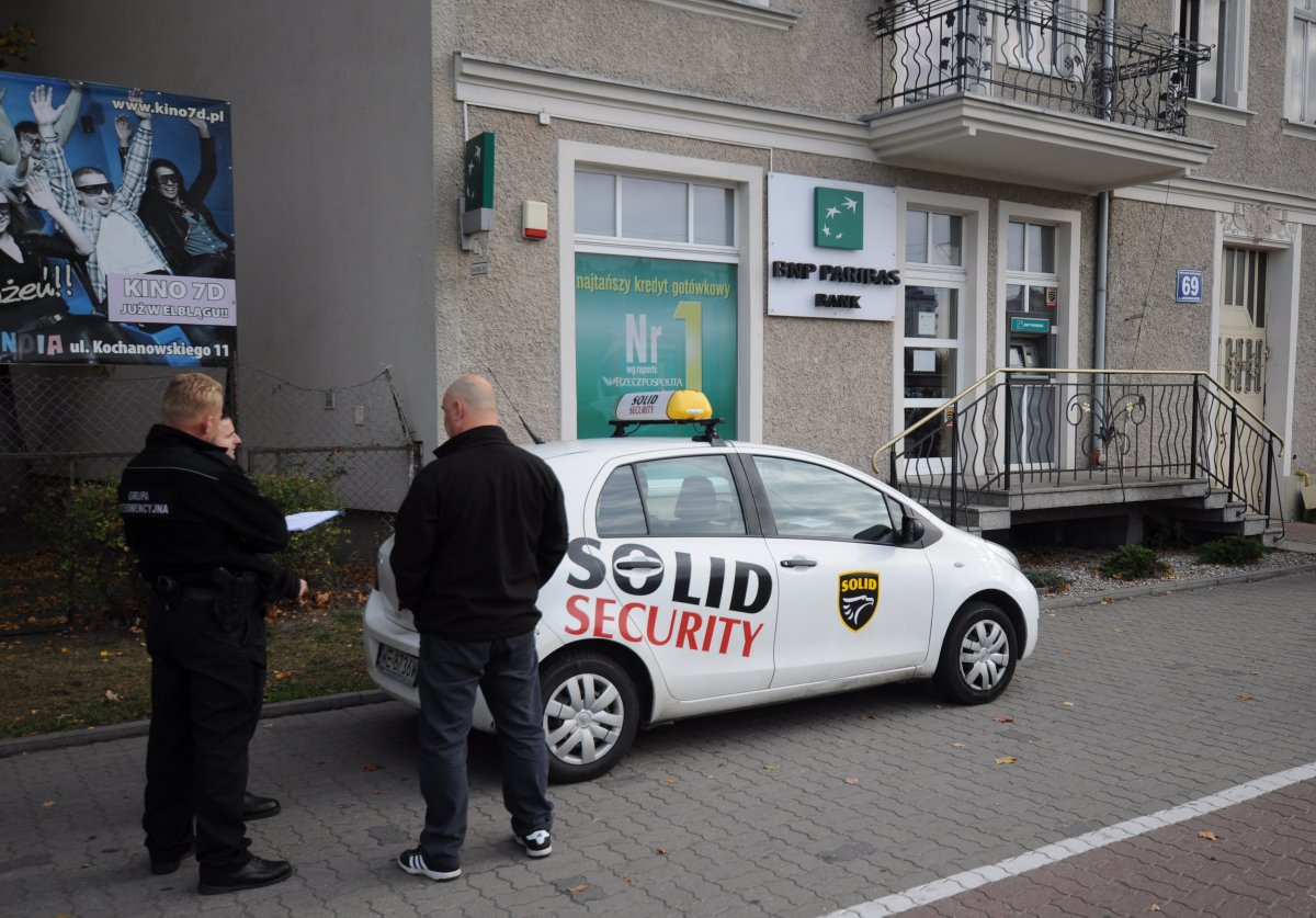 Włamano się do banku przy ul. Grunwaldzkiej