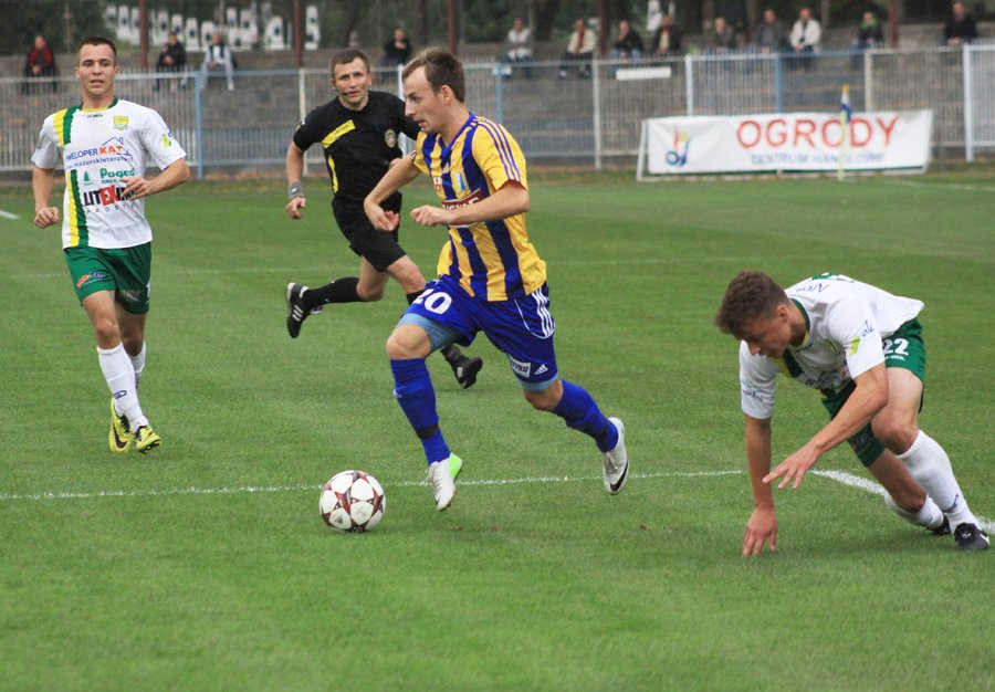 Olimpia Elbląg - Płomień Ełk 4:1. Złe miłego początki