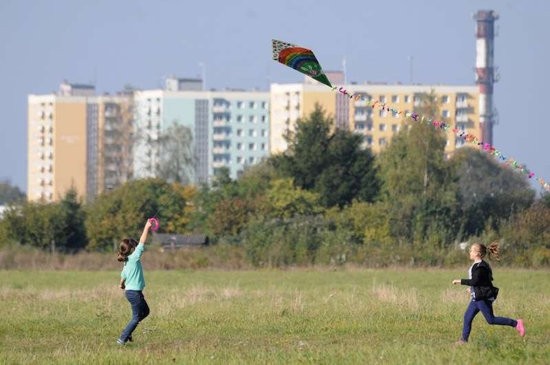 Sobota z latawcami. Zobacz, jak było na lotnisku
