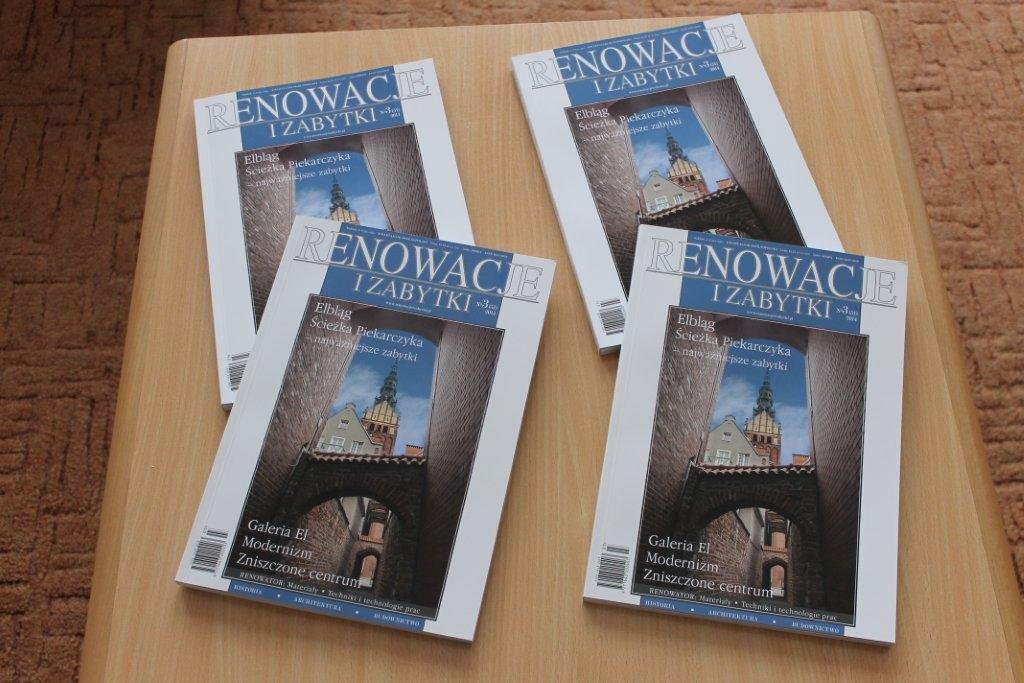 O elbląskich zabytkach na 136 stronach