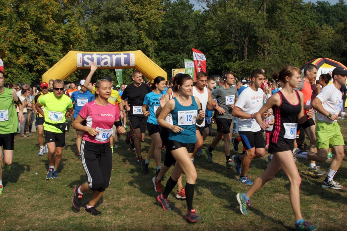 Piąty półmaraton Bażant za nami. Wystartowało 200 zawodników