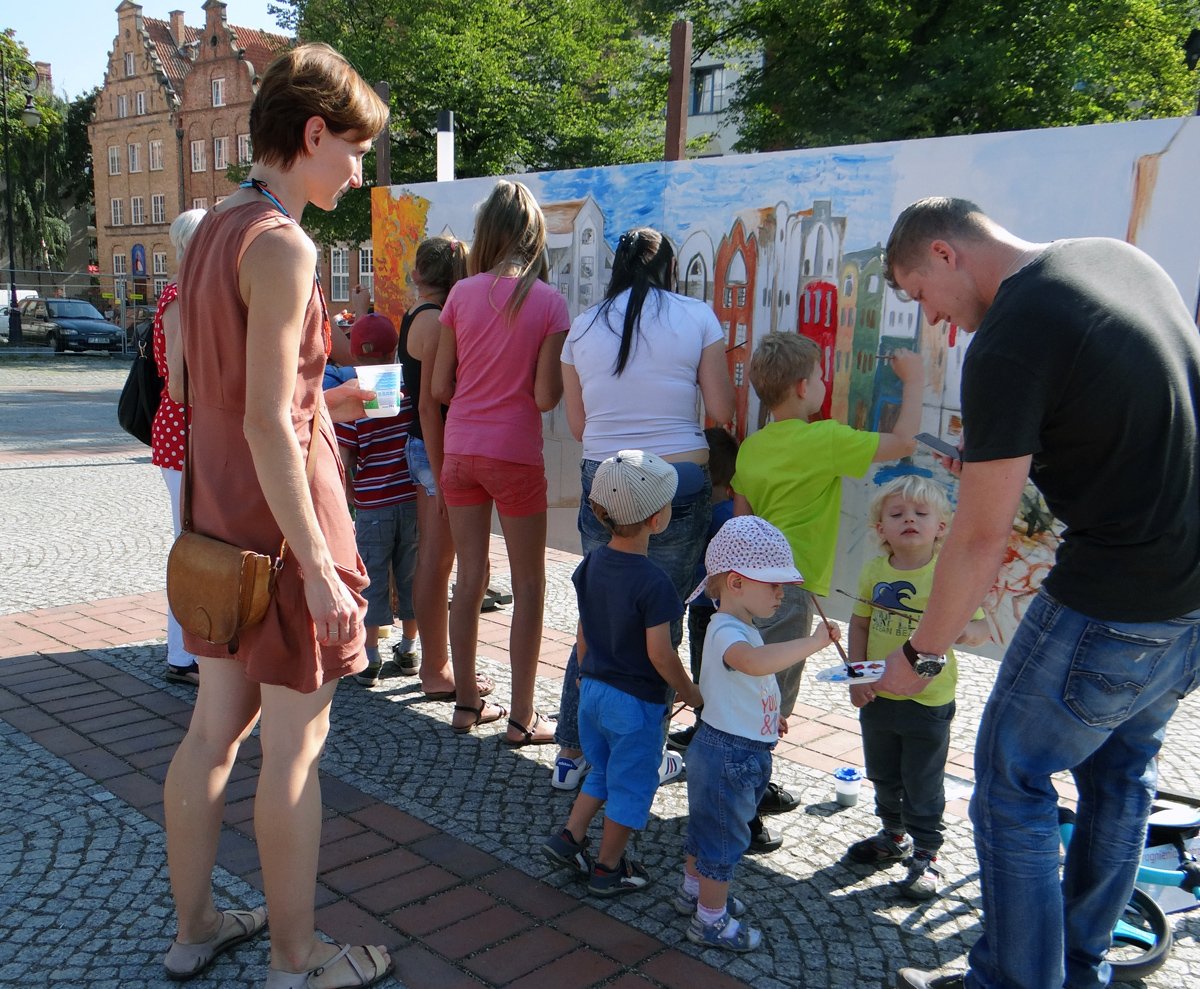 Wybrałyśmy się na spacer i… zagrałyśmy na starówce