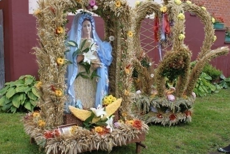 Dożynki Diecezjalne w Zielonce Pasłęckiej