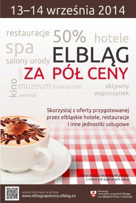 Elbląg za pół ceny