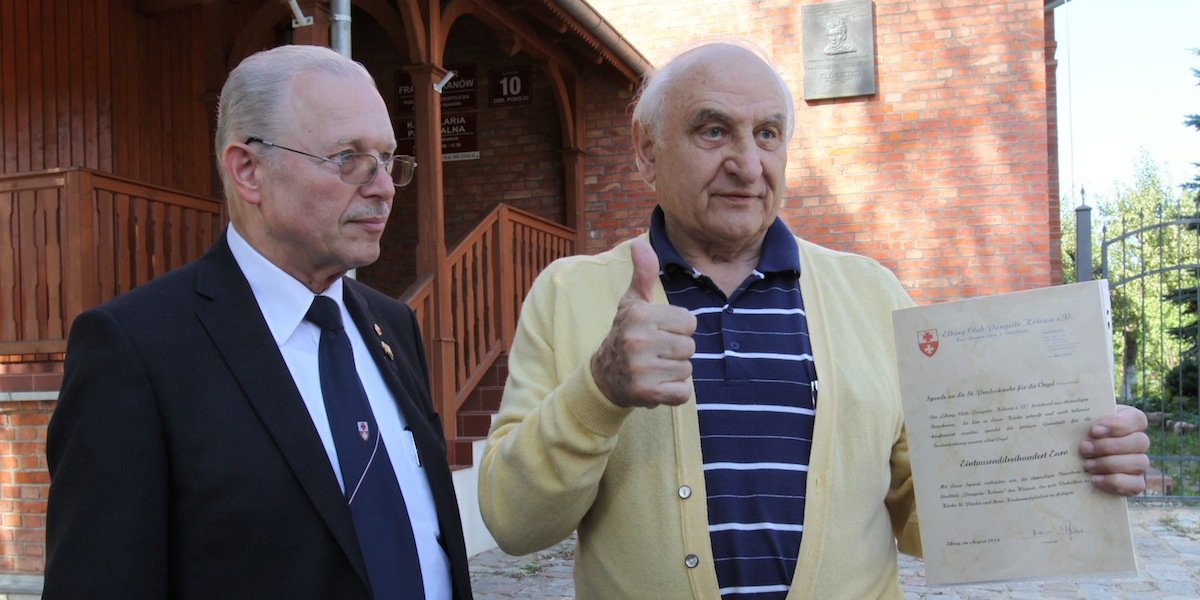 Tu spędził dzieciństwo. Darowizna dla kościoła św. Pawła