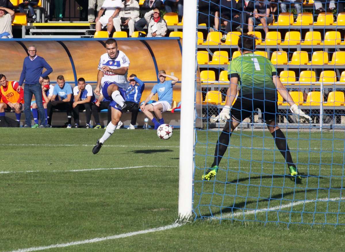 Olimpia Elbląg - Sokół Ostróda 2:0. Czwarte zwycięstwo