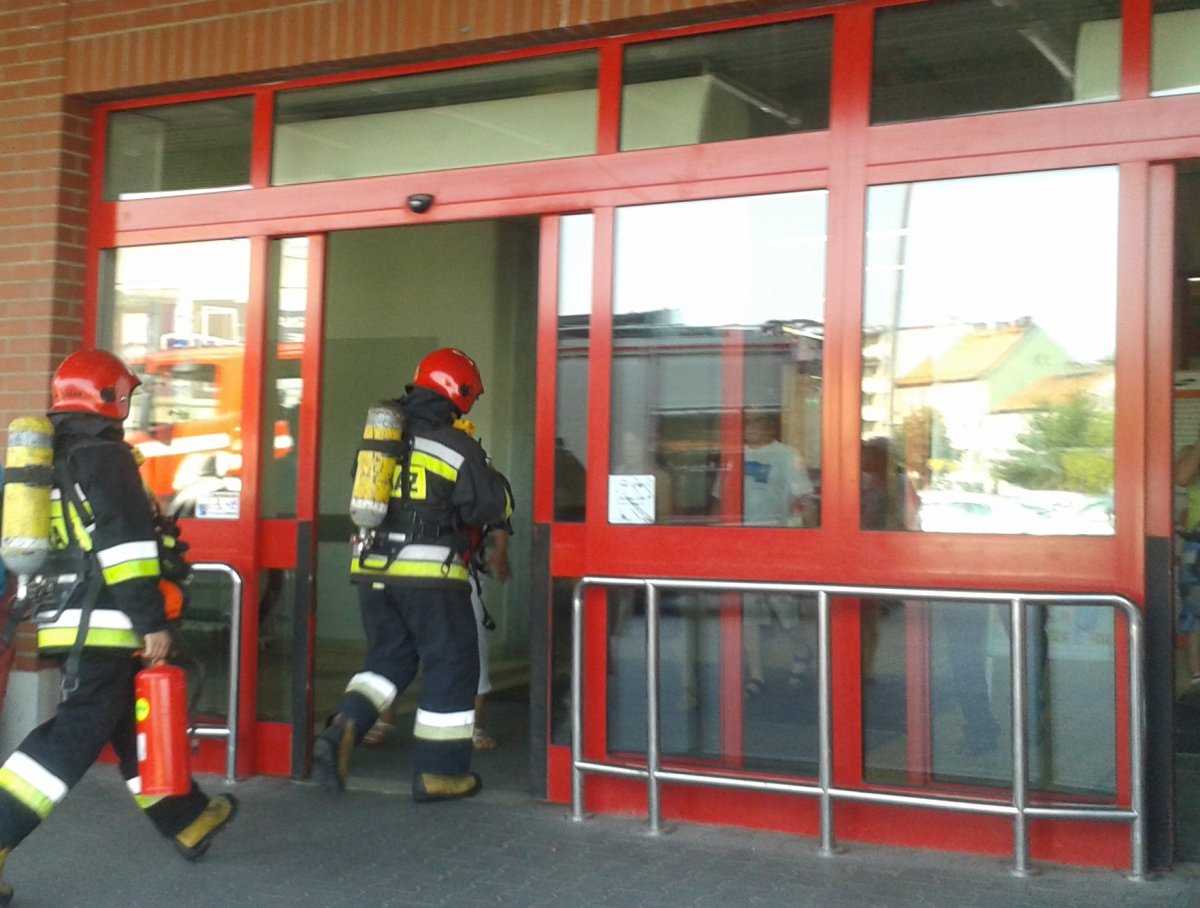 Kaufland ewakuowany. Włączyła się czujka przeciwpożarowa 