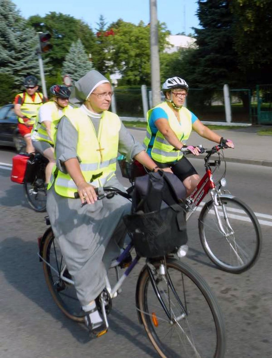 Na Jasną Górę na dwóch kółkach