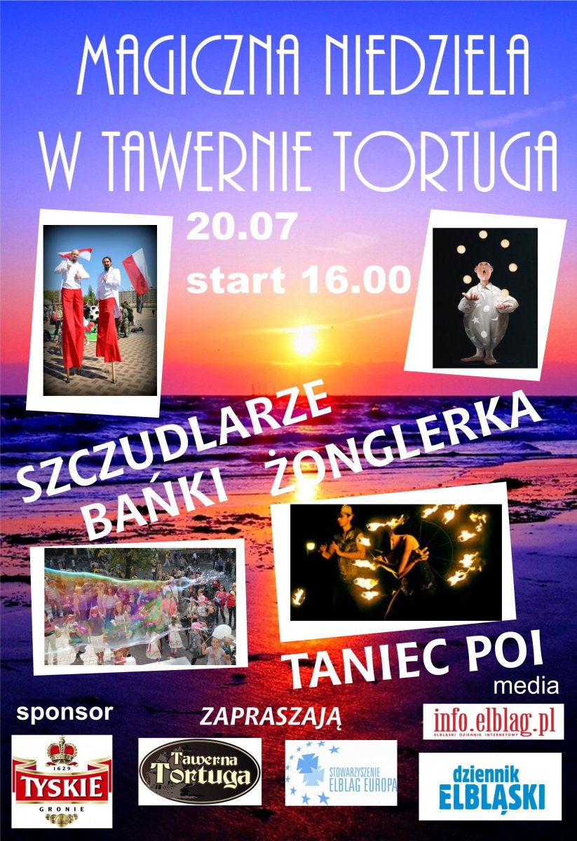 Tawerna Tortuga zaprasza na taniec z ogniem