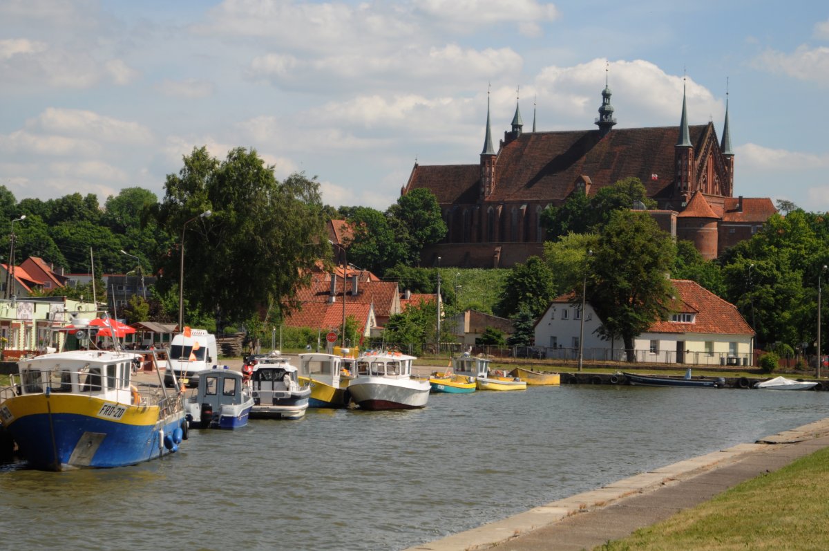 Za płytko dla Rosjan przy portach w Tolkmicku i Fromborku  