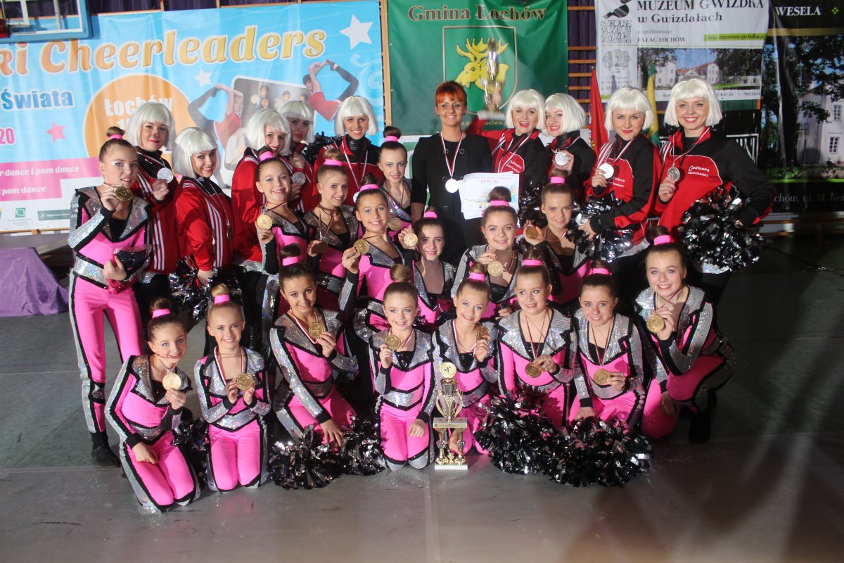 Cheerleaderki z Cadmans mistrzyniami Europy