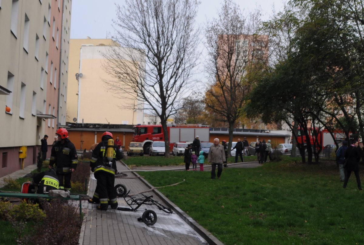 Ogródki i samochody na przeszkodzie strażaków