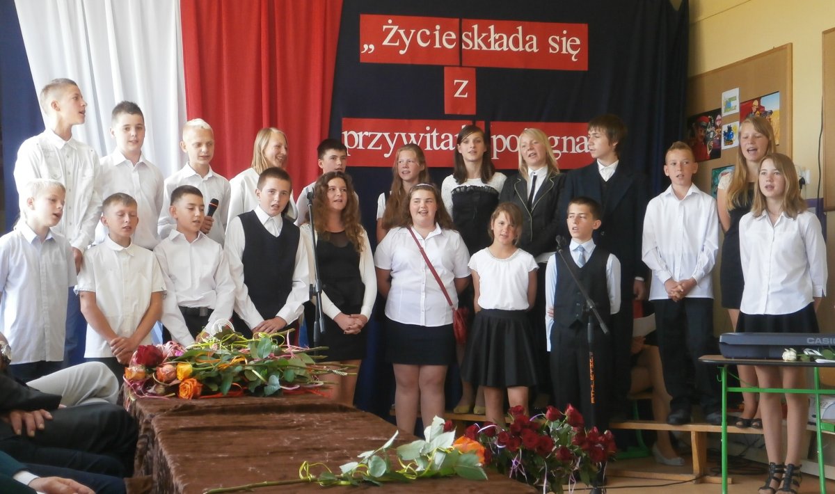 Pożegnanie roku szkolnego w Błudowie