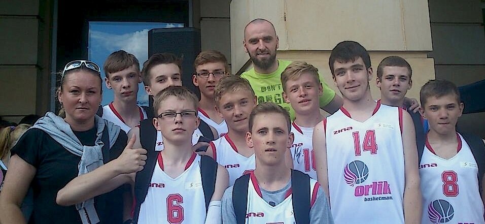 Koszykarze Gimnazjum nr 4 na basketmanii