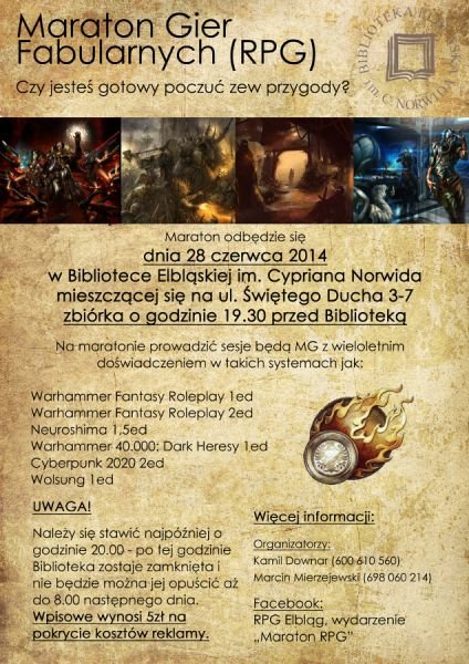 Maraton gier fabularnych