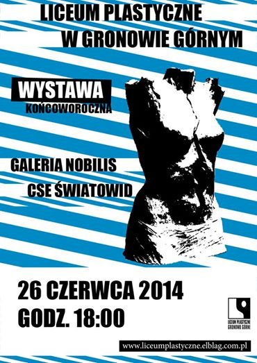 Wystawa uczniów Liceum Plastycznego