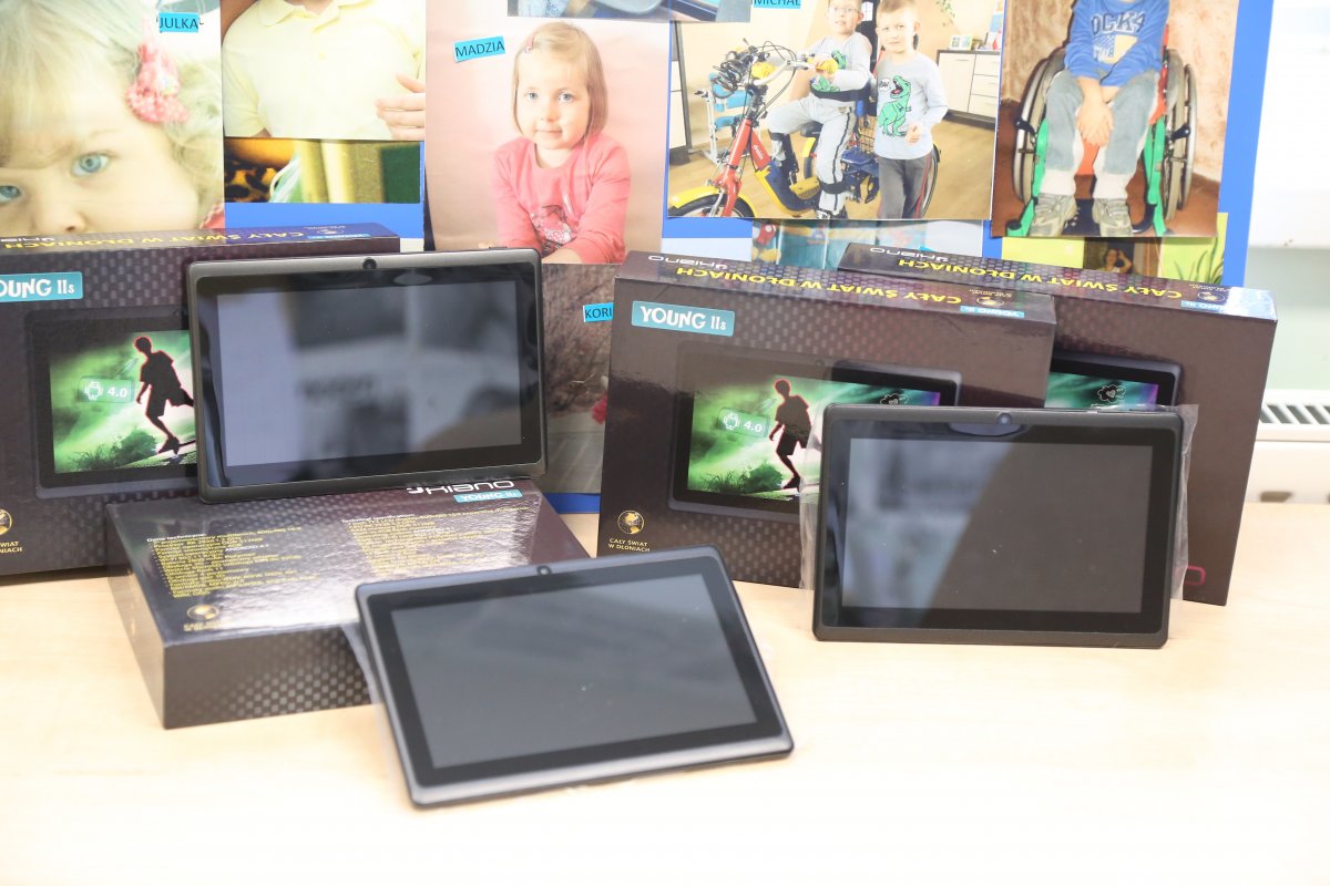 Spraw niespodziankę chorym dzieciom i wygraj tablet