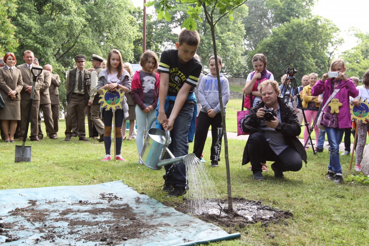 Mały dąb na pamiątkę wielkiej sprawy  