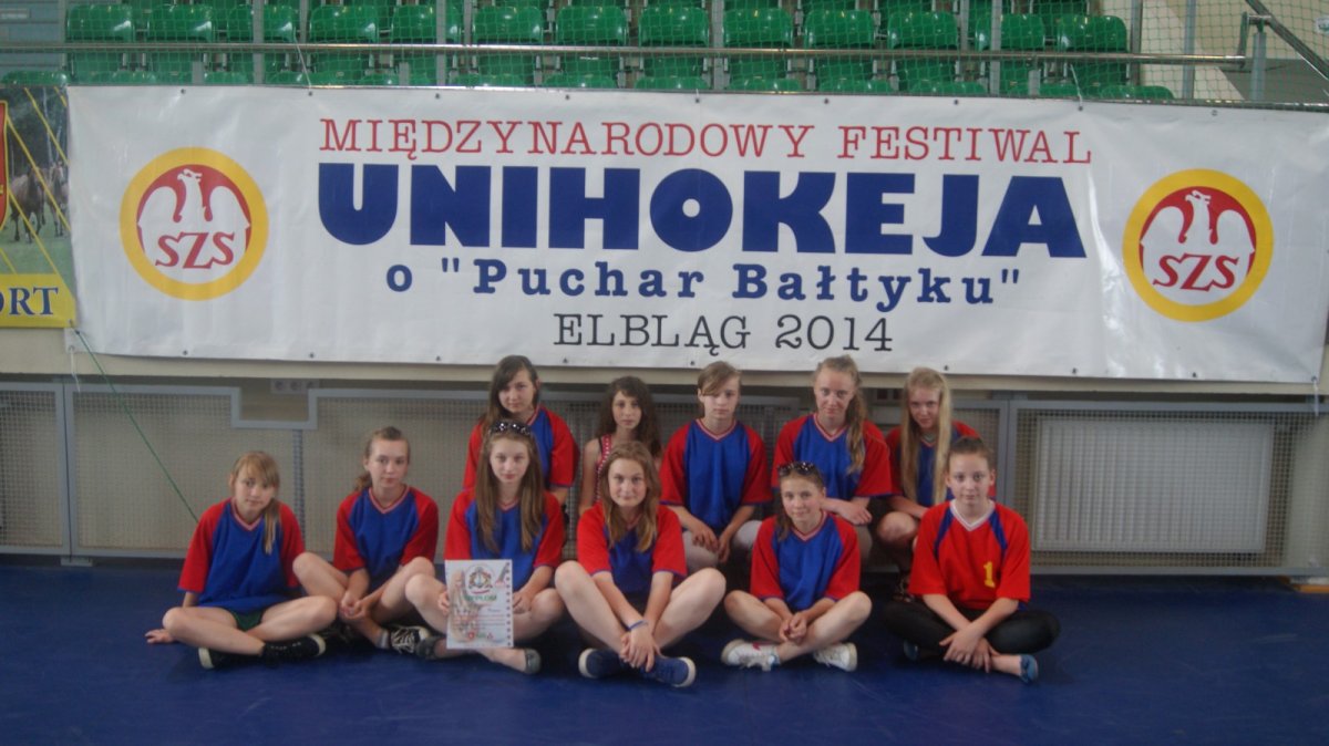 Szkoła Podstawowa z Godkowa na festiwalu unihokeja