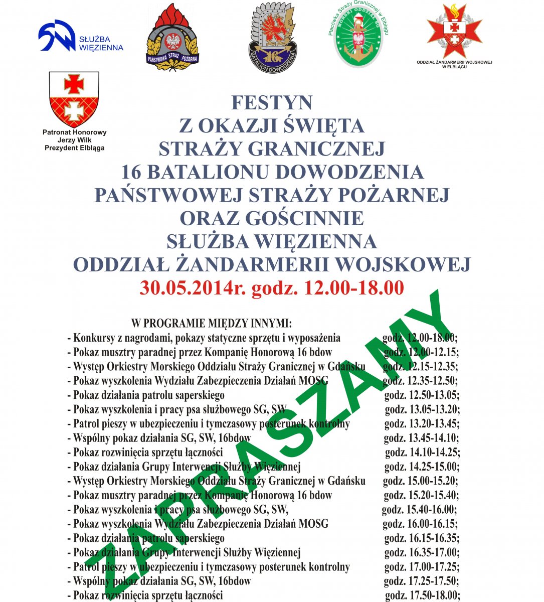 Mundurowi zapraszają do wspólnej zabawy