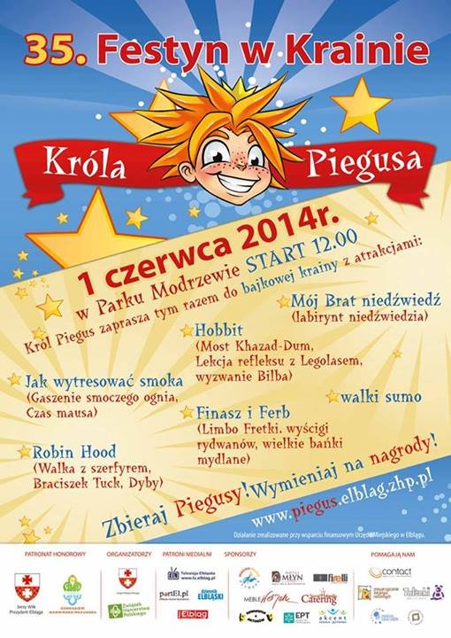 W krainie króla Piegusa. Niedzielny festyn w Parku Modrzewie
