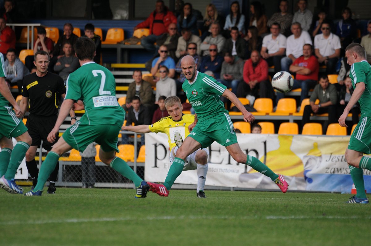 Olimpia Elbląg – Radomiak 1:2. Nie spodziewali się porażki