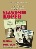O historii inaczej. Sławomir Koper w bibliotece
