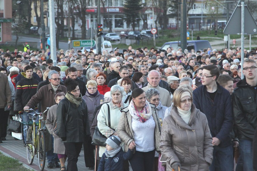 Droga krzyżowa ulicami Elbląga
