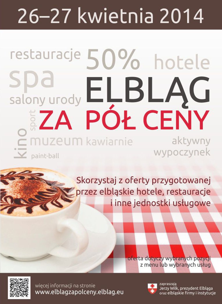W ten weekend Elbląg za pół ceny
