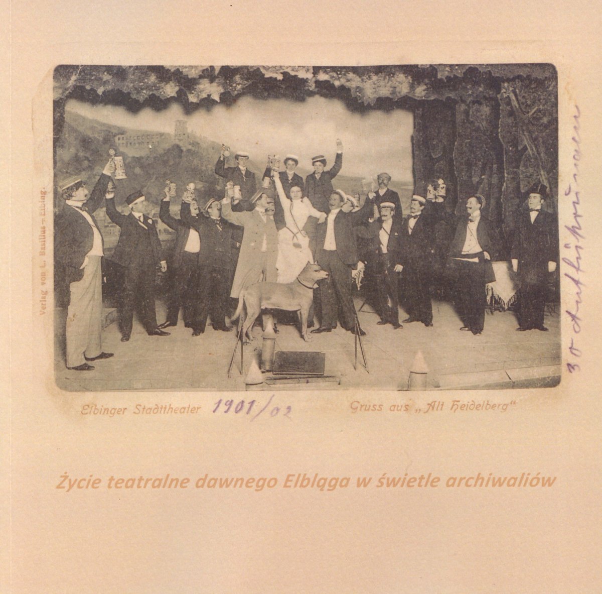 Życie teatralne dawnego Elbląga  . Wygraj książkę