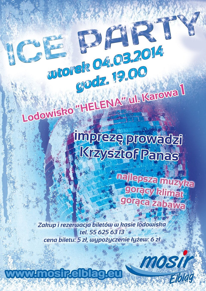 Ice Party. Pożegnanie karnawału na lodowisku