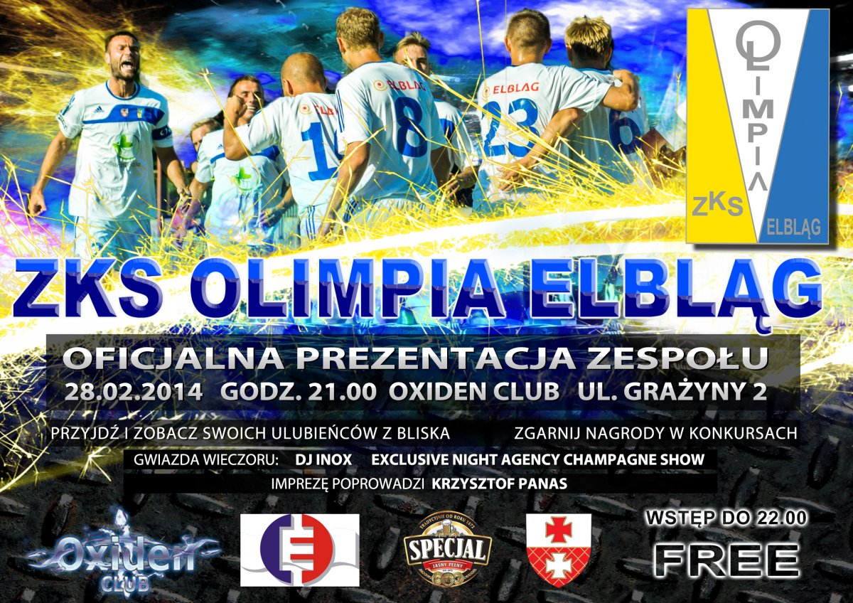 Prezentacja Olimpii Elbląg