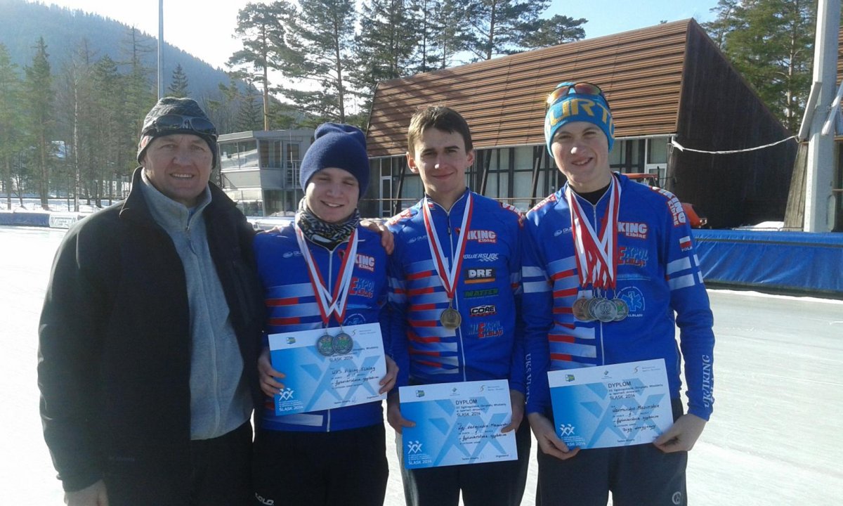 Panczeniści Vikinga z medalami i rekordami na mistrzostwach Polski