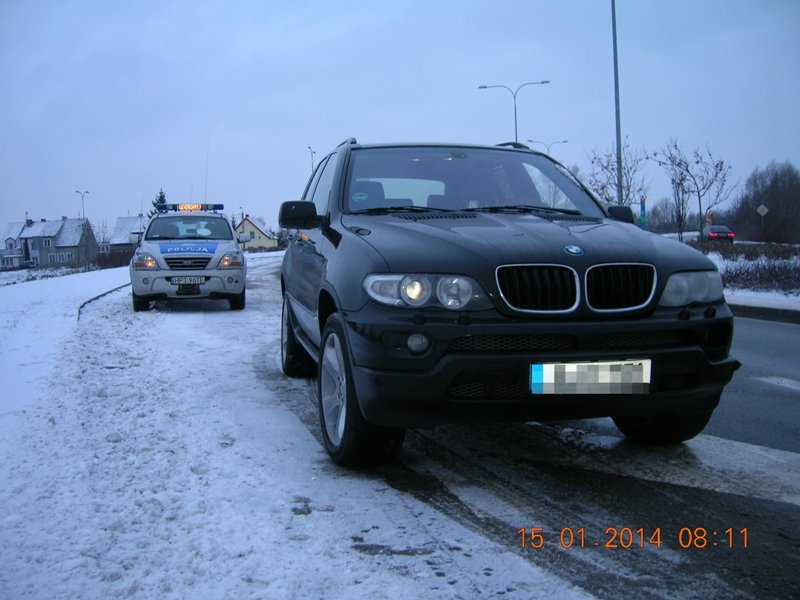 Pijany Rosjanin jechał bmw trasą Unii Europejskiej 