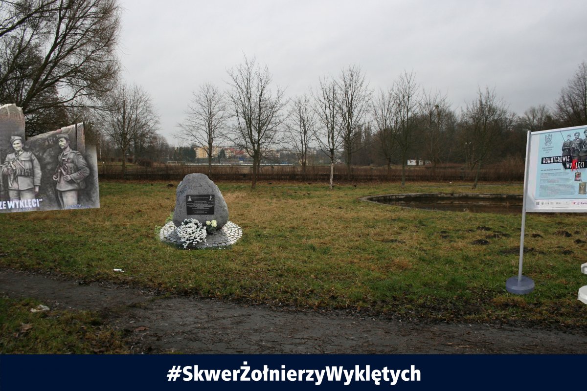 Tu miałby powstać Skwer Żołnierzy Wyklętych. Obejrzyj wizualizację