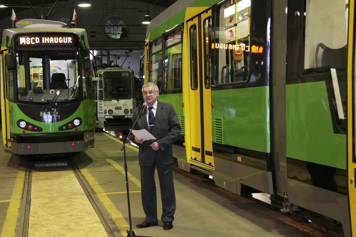 Niemieckie tramwaje z 1985 już na elbląskich torach