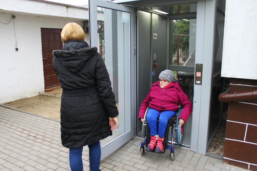 Martynka dostała windę pod choinkę