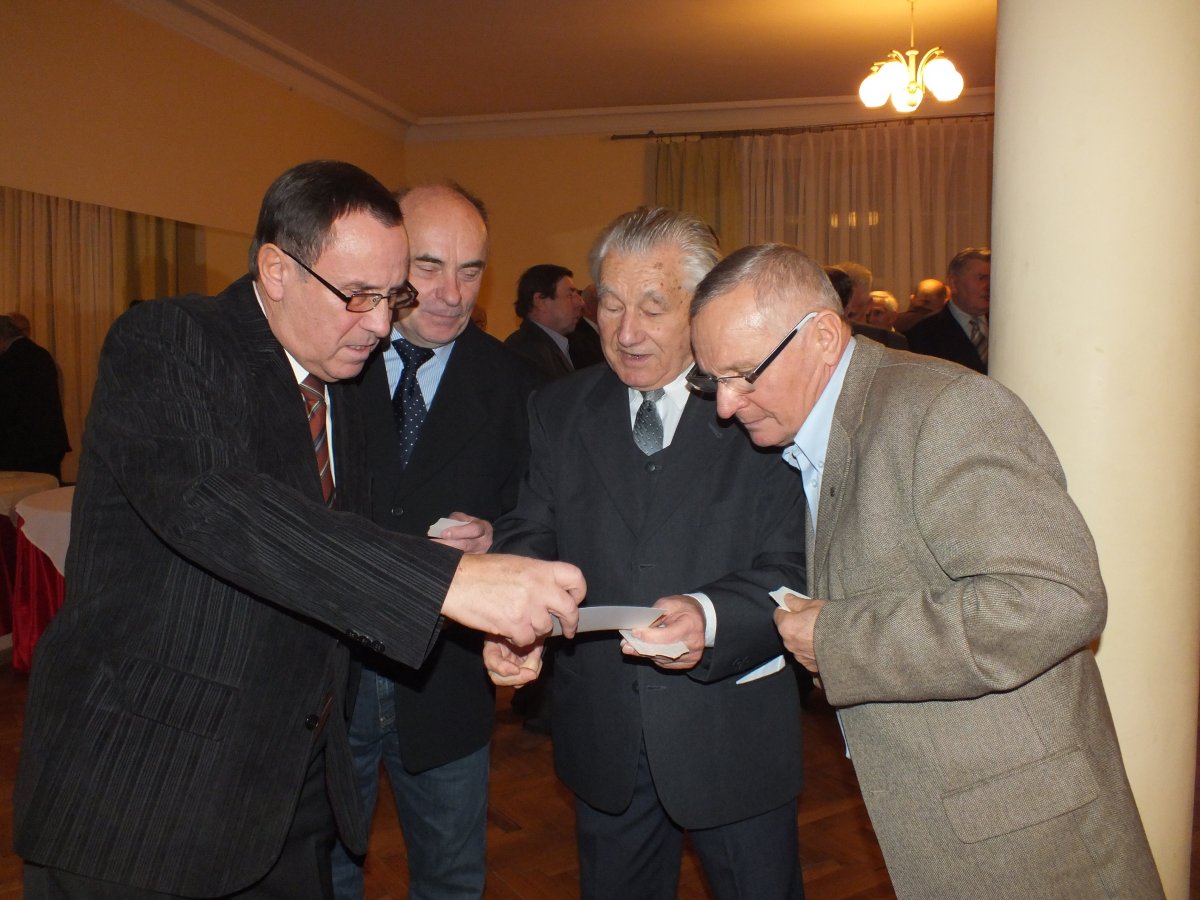 Przełamali się opłatkiem 
