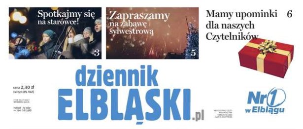 Bezpłatne, specjalne wydanie Dziennika Elbląskiego!