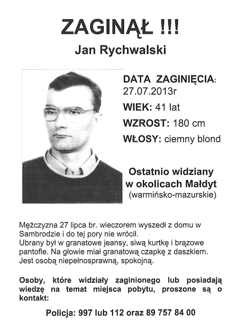 Szukają go od ponad czterech miesięcy. Rodzina prosi o pomoc 