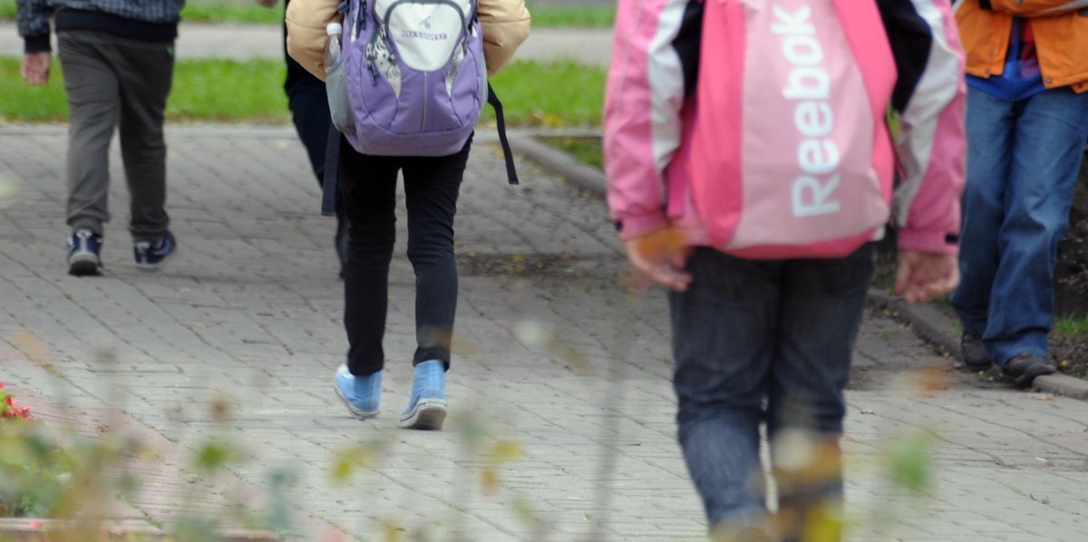 Autobus z dziećmi zjechał z drogi. Skończyło się na strachu