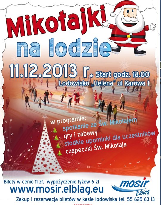 Mikołajki na lodzie 