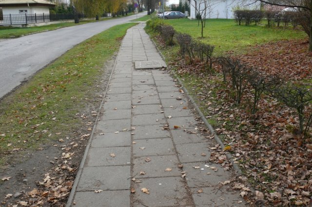 Kasy na chodnik może zabraknąć