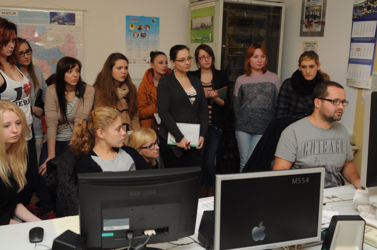Studenci PWSZ odwiedzili nas w redakcji